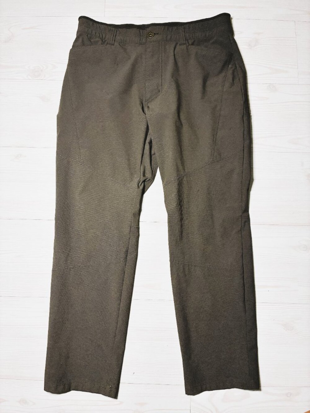 KÜHL DECEPTR Men's Hiking Pants 34x30 Brown/Olive Technical Stretch 5262